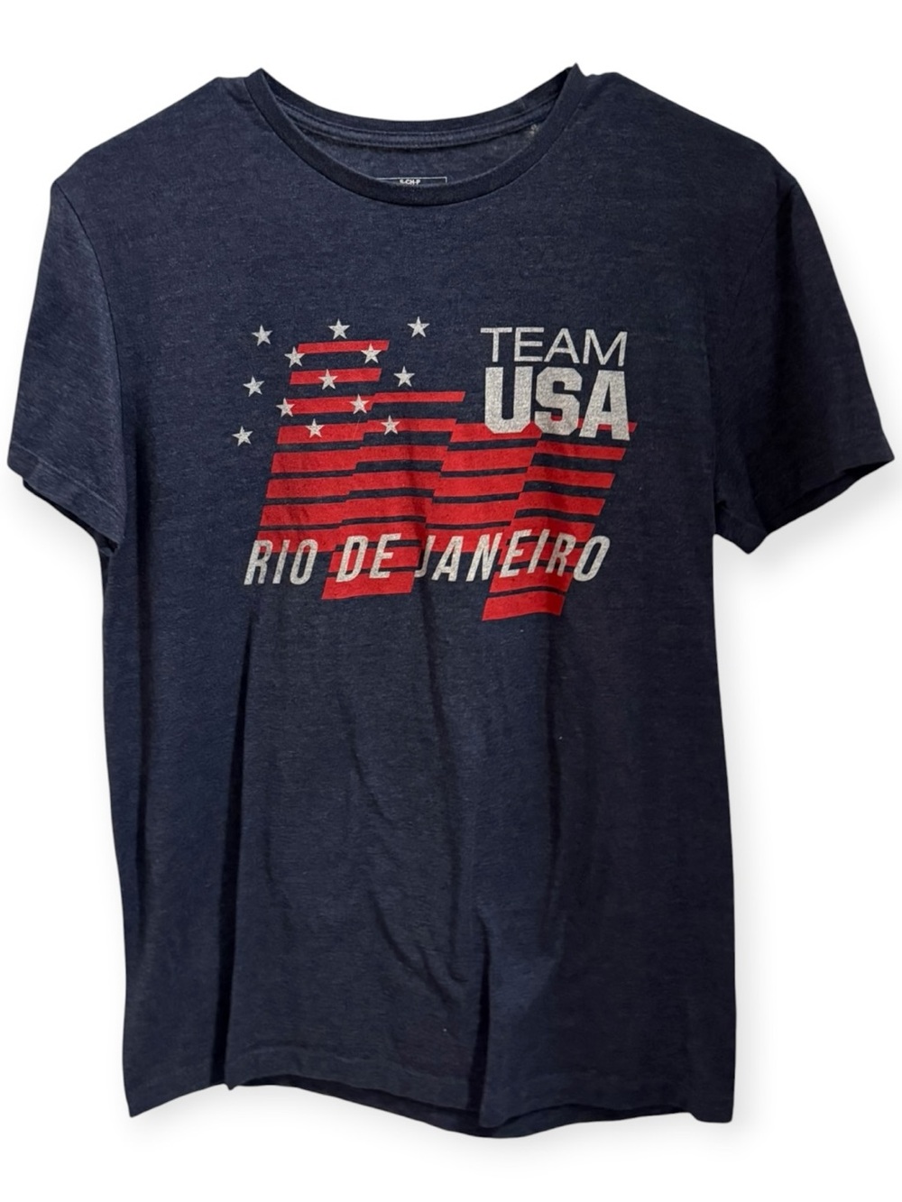 Men's Navy 'Team USA Rio de Janeiro' Graphic Tee
